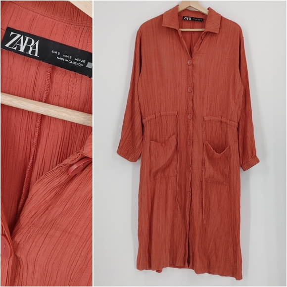 Zara | textured dress - Picture 1 of 8